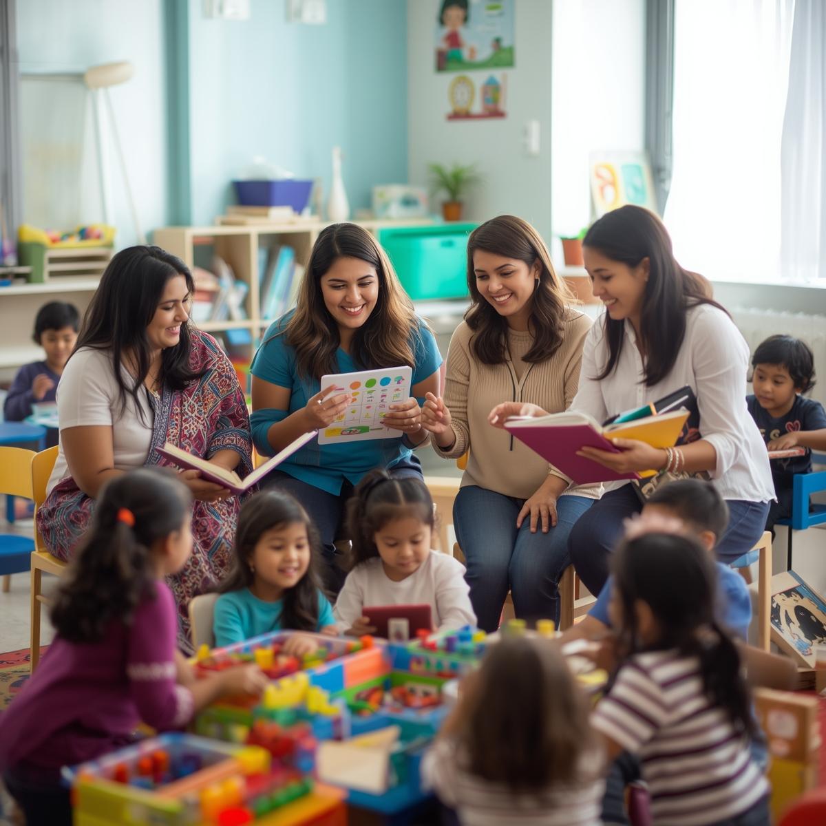 Principal and teacher orientation room at Kiddie Clouds Lucknow